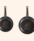 Dimensioni perfette 20cm e 24cm di diametro, padelle universali per diverse esigenze di cottura quotidiana