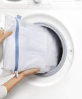 Set Sacchetti per Lavaggio Biancheria 3 Misure S, M, L in Nylon per Lavatrice e Asciugatrice Riutilizzabili Ean-8412955300135