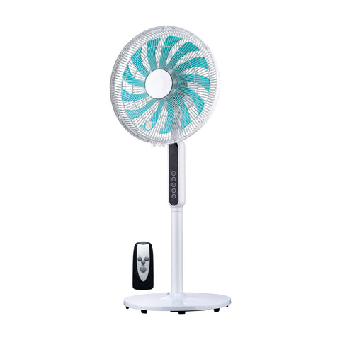 Ventilatore a Piantana 60w 13 Pale 3 Altezze e 3 Velocità, Timer e Telecomando