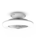 Ventilatore da soffitto smart con LED dimmerabile, Wi-Fi integrato, telecomando e controllo tramite app Toya Smart