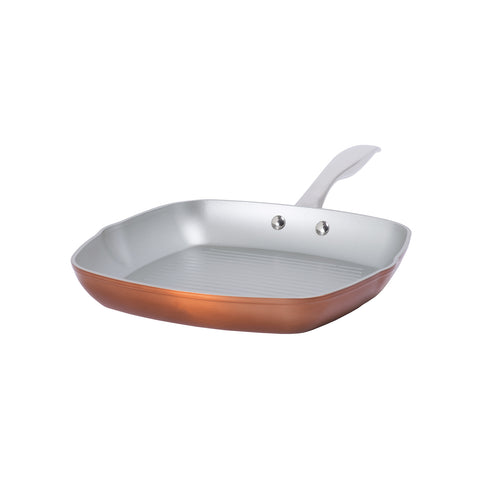 Padella Grill Titanio Da 28x28cm