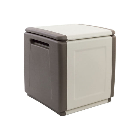 Baule Multiuso Beige Cube 54x53x57cm