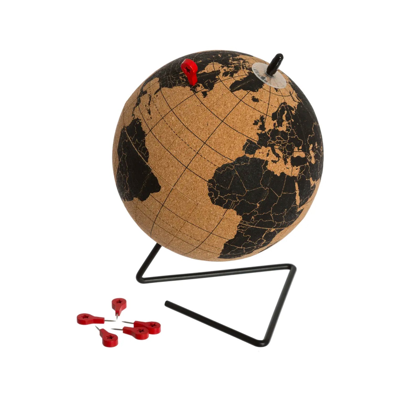 Mappamondo in Sughero 15cm