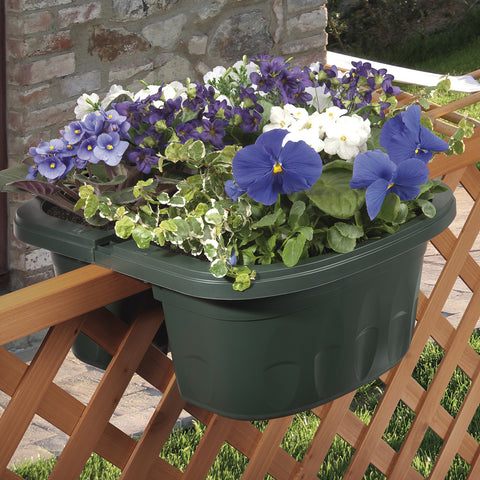 Fioriera Doppia Per Balconi 14l