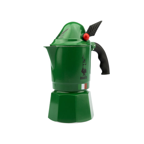 Caffettiera Moka Alpina 3 Tazze Verde