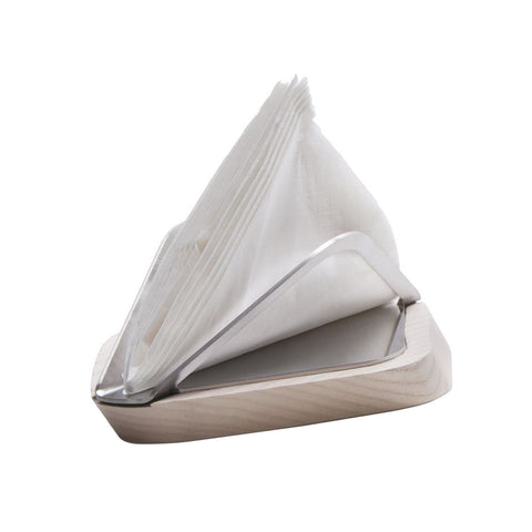 Porta Tovaglioli In Legno Frassino Sbiancato