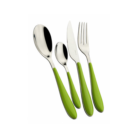 immagine-1-bugatti-set-24-posate-in-acciaio-1810-gioia-verde-mela-ean-8020178809900