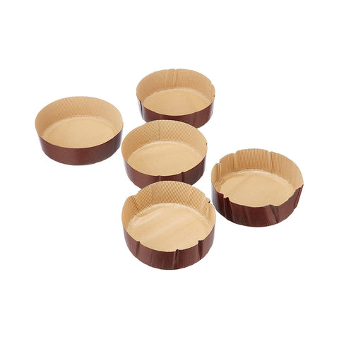 Set 5 Stampo Basso In Carta Da Forno 750g