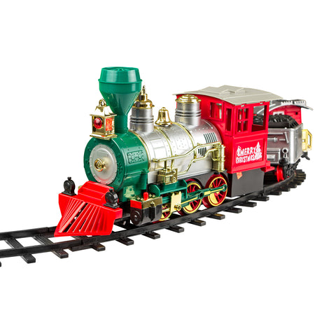 TOPLIVING Set Di Treni A Batteria Per Ferrovia In Legno, Potente TOPLIVING Set Di Treni A Batteria Per Ferrovia In Legno, Potente