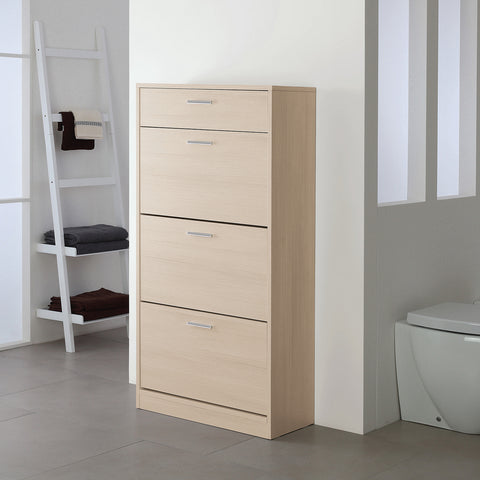 Scarpiera In Larice 3 Vani E 1 Cassetto