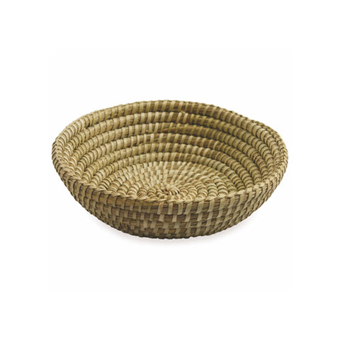 Cestino Tondo In Midollino Intrecciato 24cm