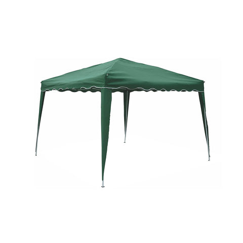 Gazebo Richiudibile In Alluminio Verde 3x3m