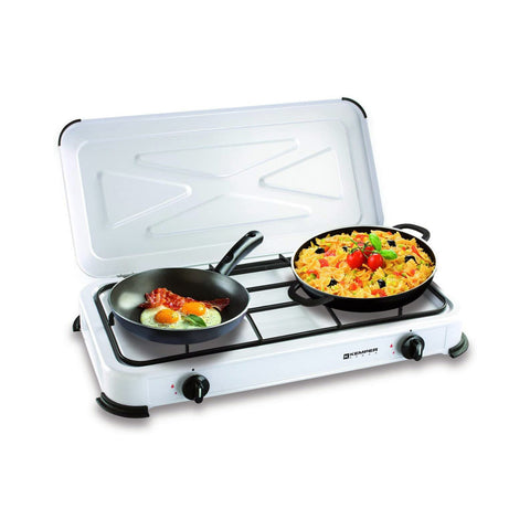 Fornello Smaltato A Gas 2 Fuochi 2,6kw