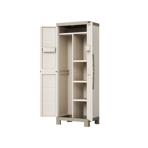 Armadio Portascope Grigio 65x45x182cm