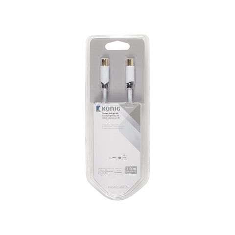 Cavo Coassiale Maschio - Maschio 1m