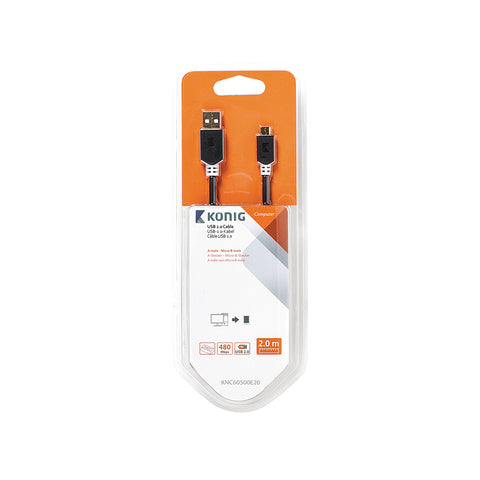 Cavo Usb Maschio - Maschio Micro B 2m