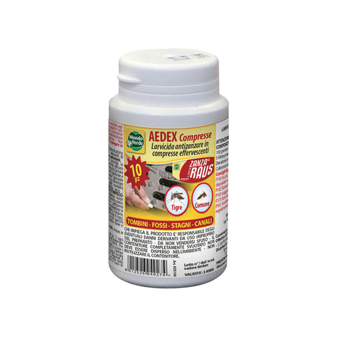 Set 10 Compresse Insetticida Per Larve