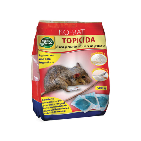 Topicida Esca In Pasta Per Topi 500g