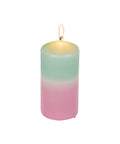 immagine-1-oem-candela-cilindrica-bicolore-sfumata-12cm-rosamenta-ean-4029811464975