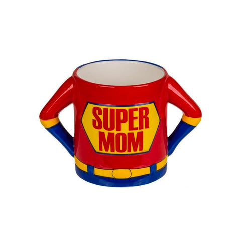 Tazza Mug Super Mom 18x11cm