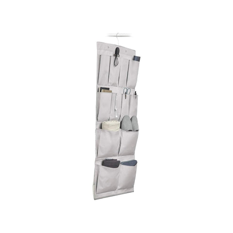 2 organizer per scarpe da appendere, 10 ripiani, in tessuto 2 organizer per scarpe da appendere, 10 ripiani, in tessuto