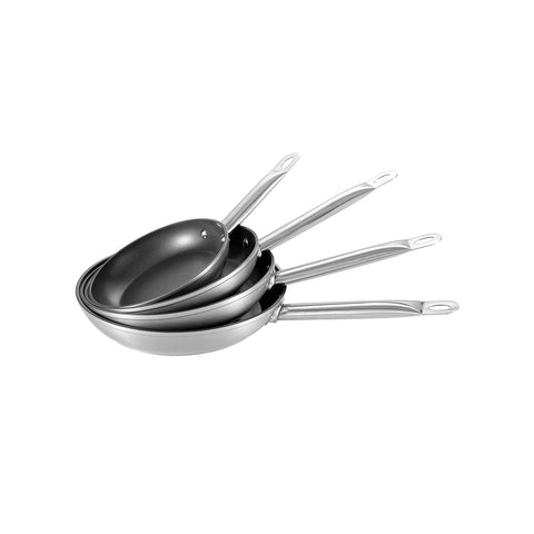 Padella Antiaderente Manico Lungo D. 24cm