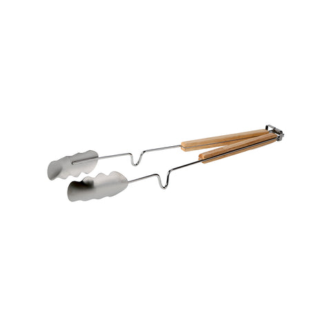 Pinza Per Barbecue In Legno E Acciaio