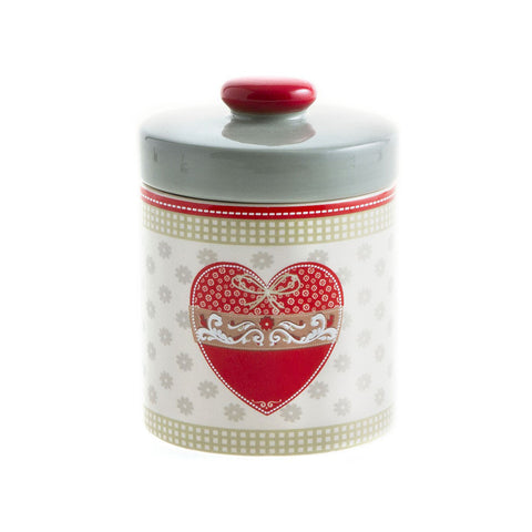 Barattolo In Ceramica Country Love 600ml