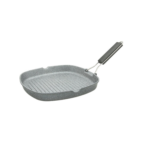 Bistecchiera Grill Manico Pieghevole 20x20cm