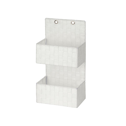 Cestino Da Appendere 2 Scomparti 25x15x48cm