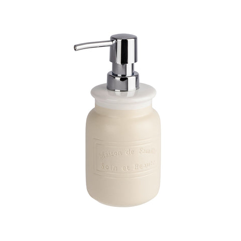 Dispenser Sapone In Ceramica Cream 420ml