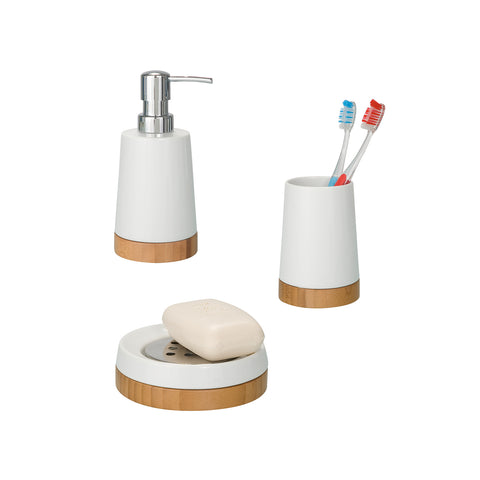 immagine-1-wenko-set-accessori-da-bagno-in-porcellana-bambu-ean-8050043123640