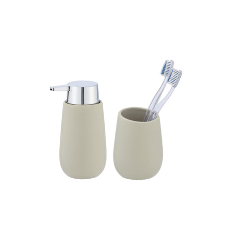 immagine-1-wenko-set-dispenser-e-portaspazzolini-badi-beige-ean-8050043126603