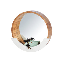 Specchio In Bambù D. 35cm