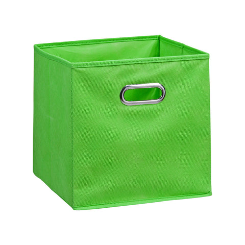 immagine-1-zeller-cestino-portaoggetti-in-pile-verde-28cm-ean-4003368141343