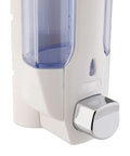 immagine-2-axentia-dispenser-sapone-liquido-da-parete-bianco-380ml-ean-4009977521521