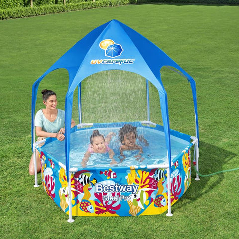 immagine-2-bestway-piscina-per-bambini-con-parasole-180x51cm-ean-6941607309568