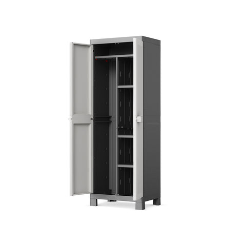 immagine-2-keter-armadio-logico-utility-cabinet-nerogrigio-ean-8013183046095