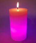 immagine-2-oem-candela-cilindrica-bicolore-sfumata-12cm-rosabordeaux-ean-4029811464951