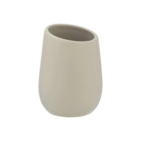 immagine-2-wenko-bicchiere-porta-spazzolino-ceramica-badi-beige-ean-4008838293911