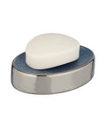 immagine-2-wenko-dispenser-per-sapone-in-ceramica-argento-e-blu-ean-4008838293997