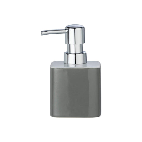 immagine-2-wenko-dispenser-per-sapone-in-ceramica-grigio-270ml-ean-4008838238851