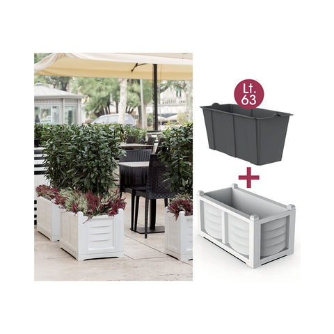 immagine-3-bama-fioriera-con-vasca-interna-bianco-80x425x42cm-ean-8007633319655