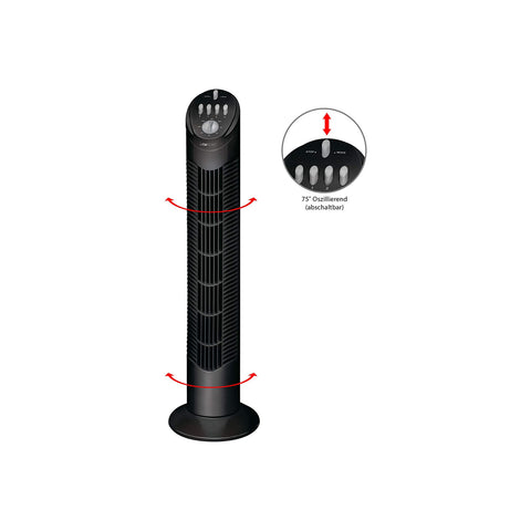 immagine-3-clatronic-ventilatore-a-torre-3-velocita-nero-50w-ean-4006160639285