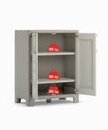 immagine-3-keter-armadio-basso-impermeabile-beige-80x44x100cm-ean-8013183033293