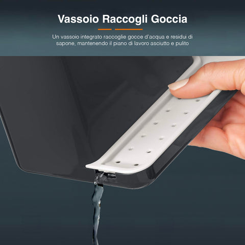 immagine-3-rayen-organizer-per-lavello-con-gocciolatoio-e-dispenser-sapone-22x23x11cm-ean-8412955021184