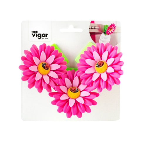 immagine-3-vigar-set-3-clip-magnetiche-flower-power-viola-ean-8411782800542