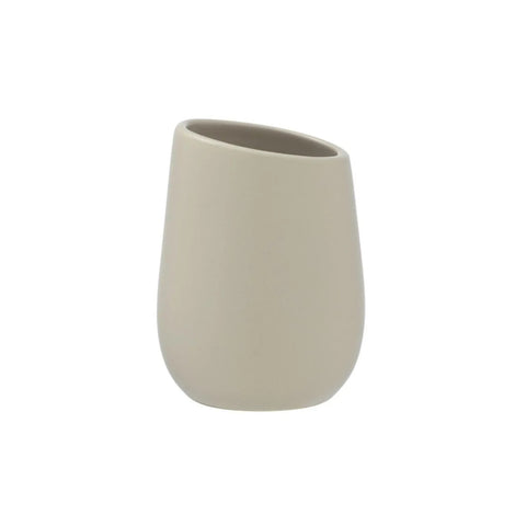 immagine-3-wenko-bicchiere-porta-spazzolino-ceramica-badi-beige-ean-4008838293911