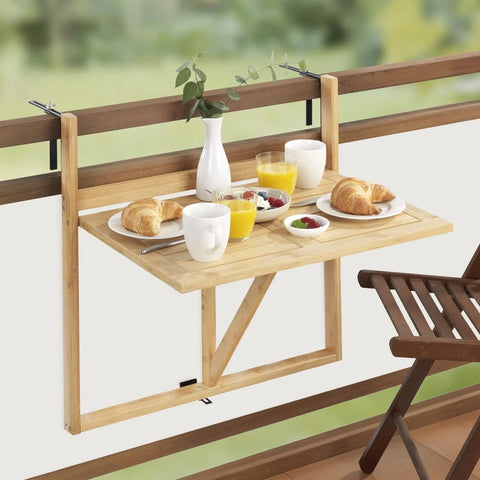 Balcone Salvaspazio Tavolo Legno Pieghevole Balcone Sedie