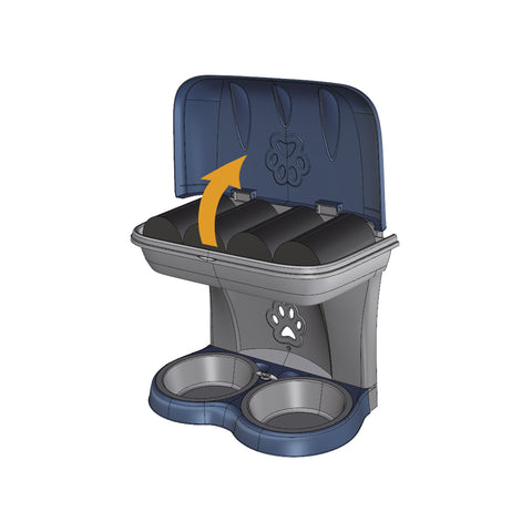 immagine-4-bama-set-2-ciotole-rialzate-food-stand-ean-8007633190407